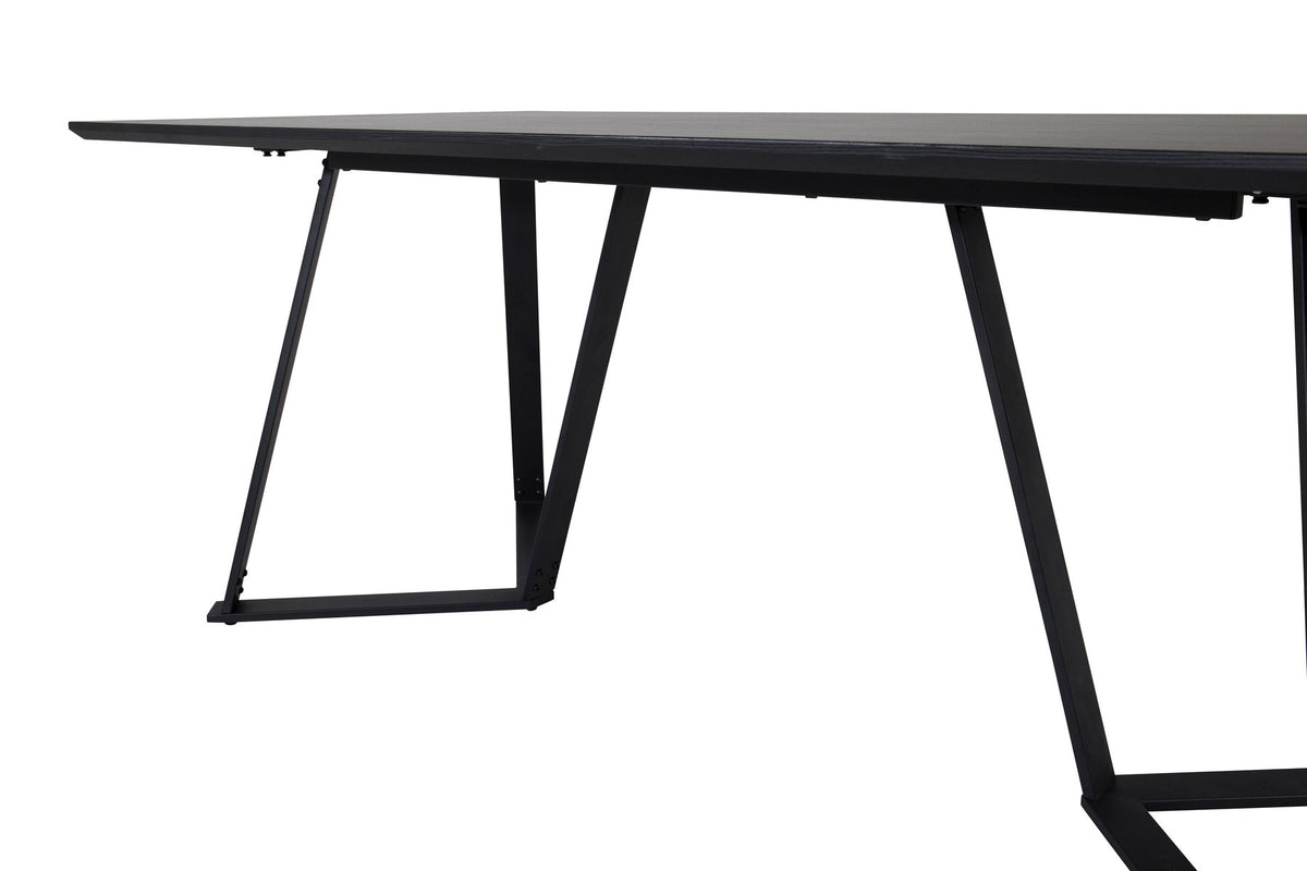 Marina Tisch in Schwarz präsentiert im Onlineshop von KAQTU Design AG. Esstisch ist von Venture Home