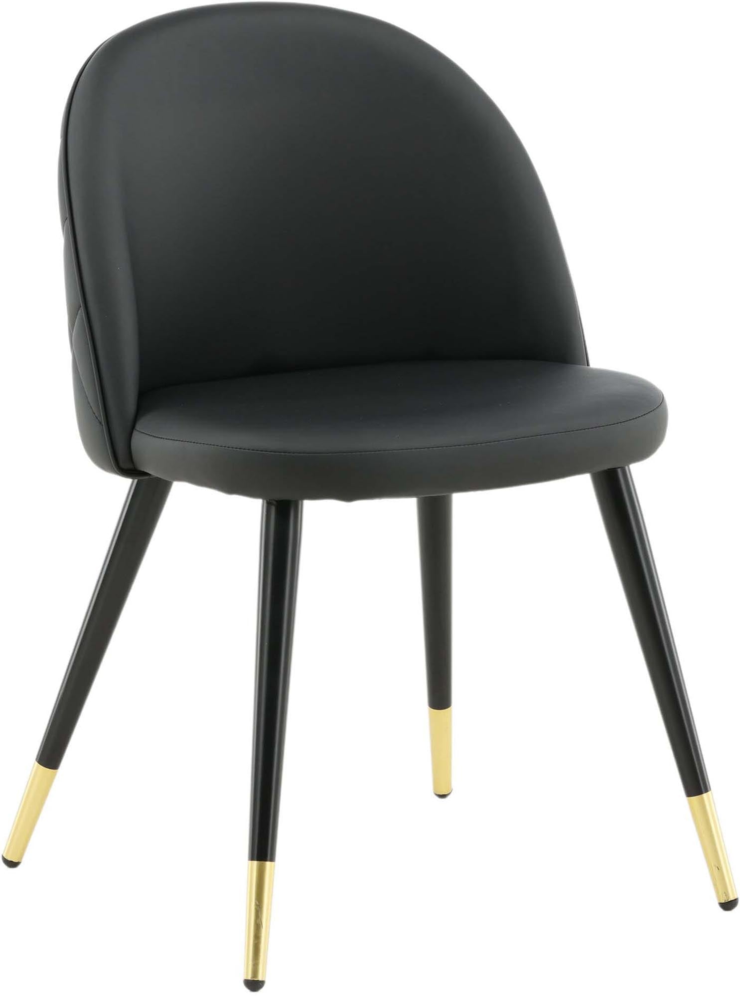 Eleganter Velvet Stuhl von Venture Home: Hochwertiger Samt, ergonomische Form und modernes Design für ein stilvolles Esszimmer.