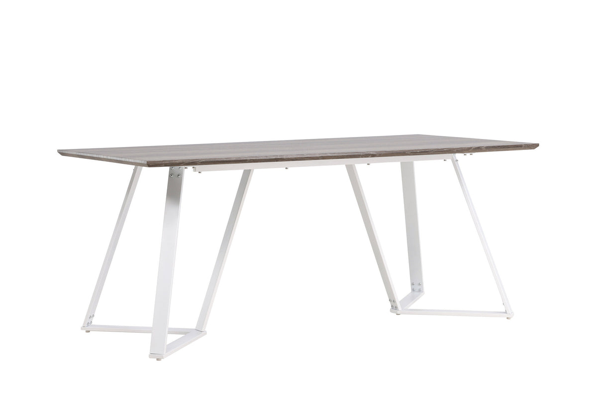 Marina Tisch in Grau präsentiert im Onlineshop von KAQTU Design AG. Esstisch ist von Venture Home