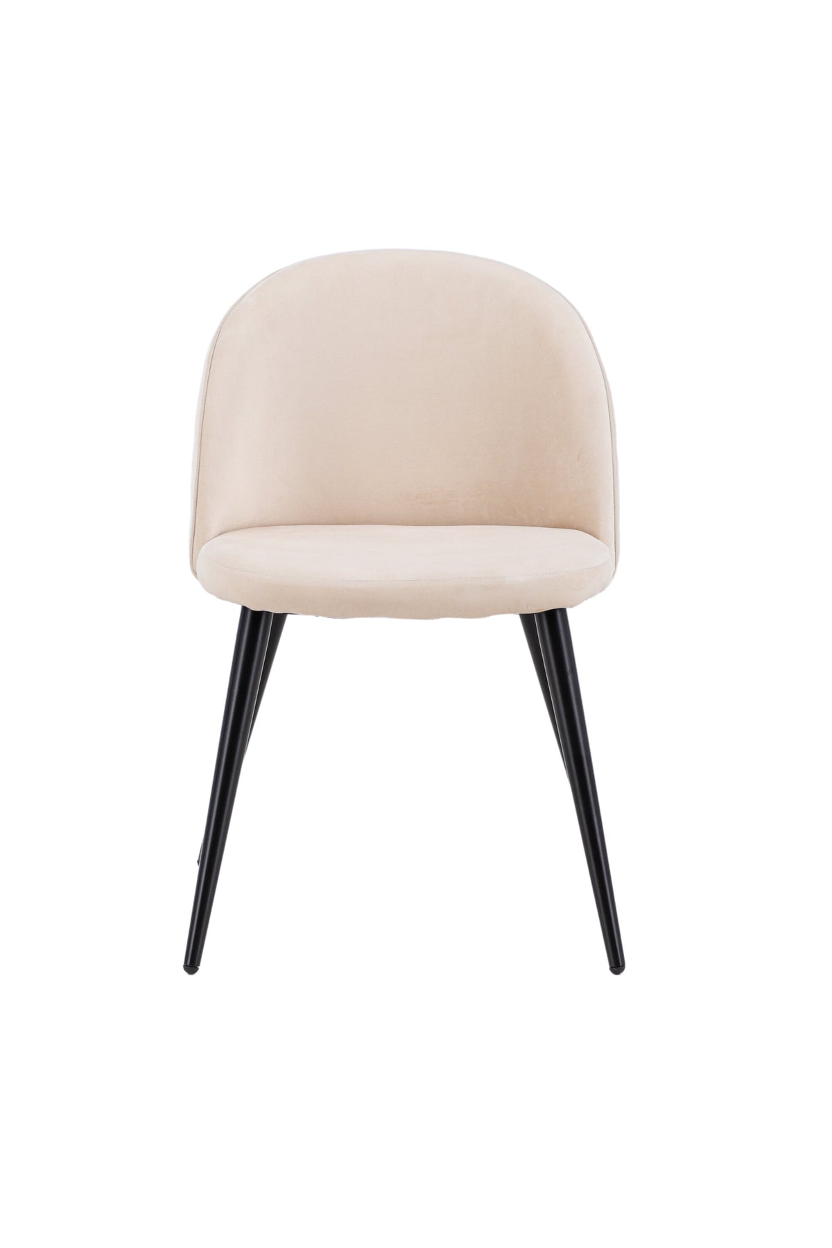 Velvet Stitches Stuhl in Beige präsentiert im Onlineshop von KAQTU Design AG. Schalenstuhl ist von Venture Home