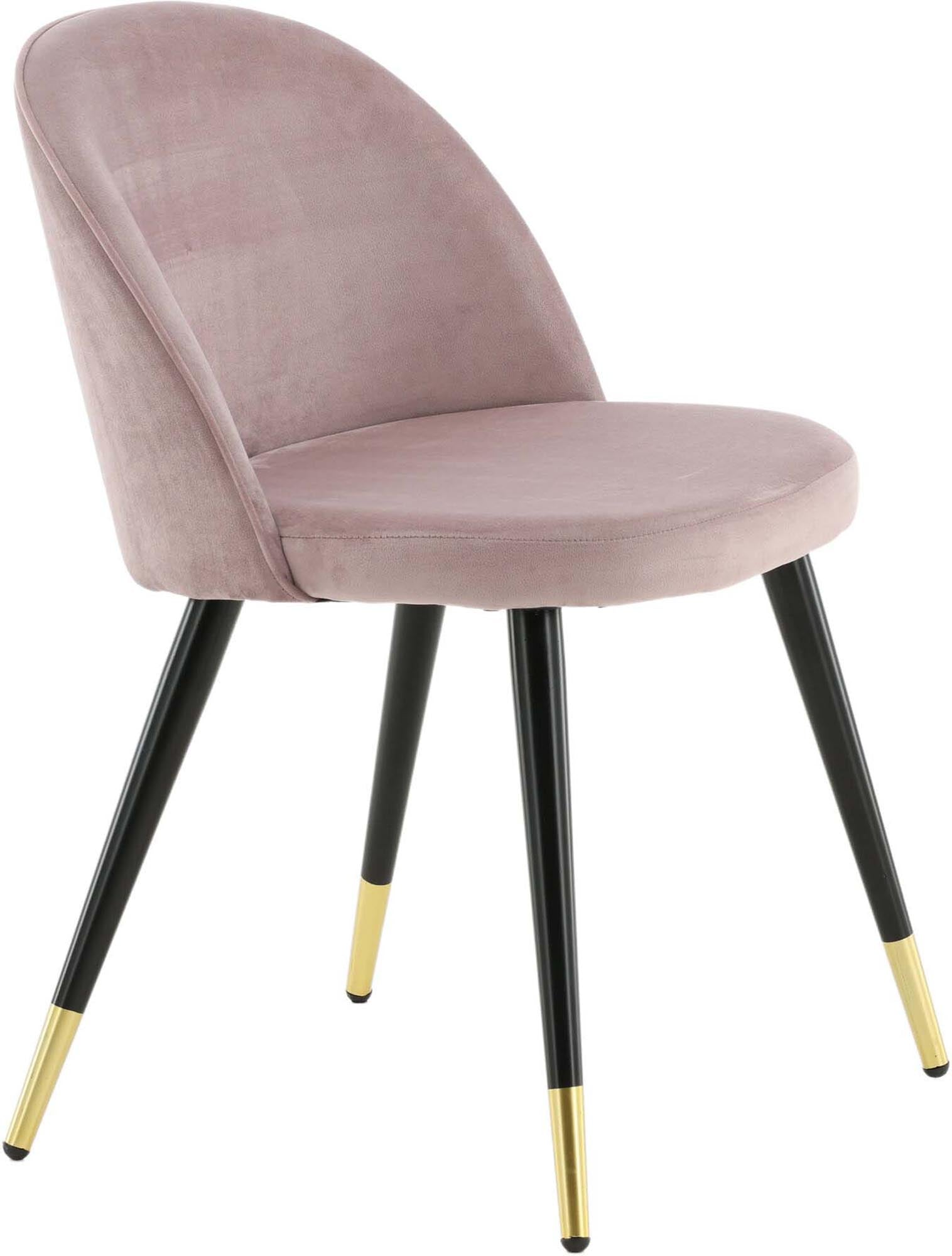 Entdecken Sie den Velvet Stuhl von Venture Home: Luxuriöses Design, weicher Samt und ergonomischer Komfort für Ihr stilvolles Esszimmer.