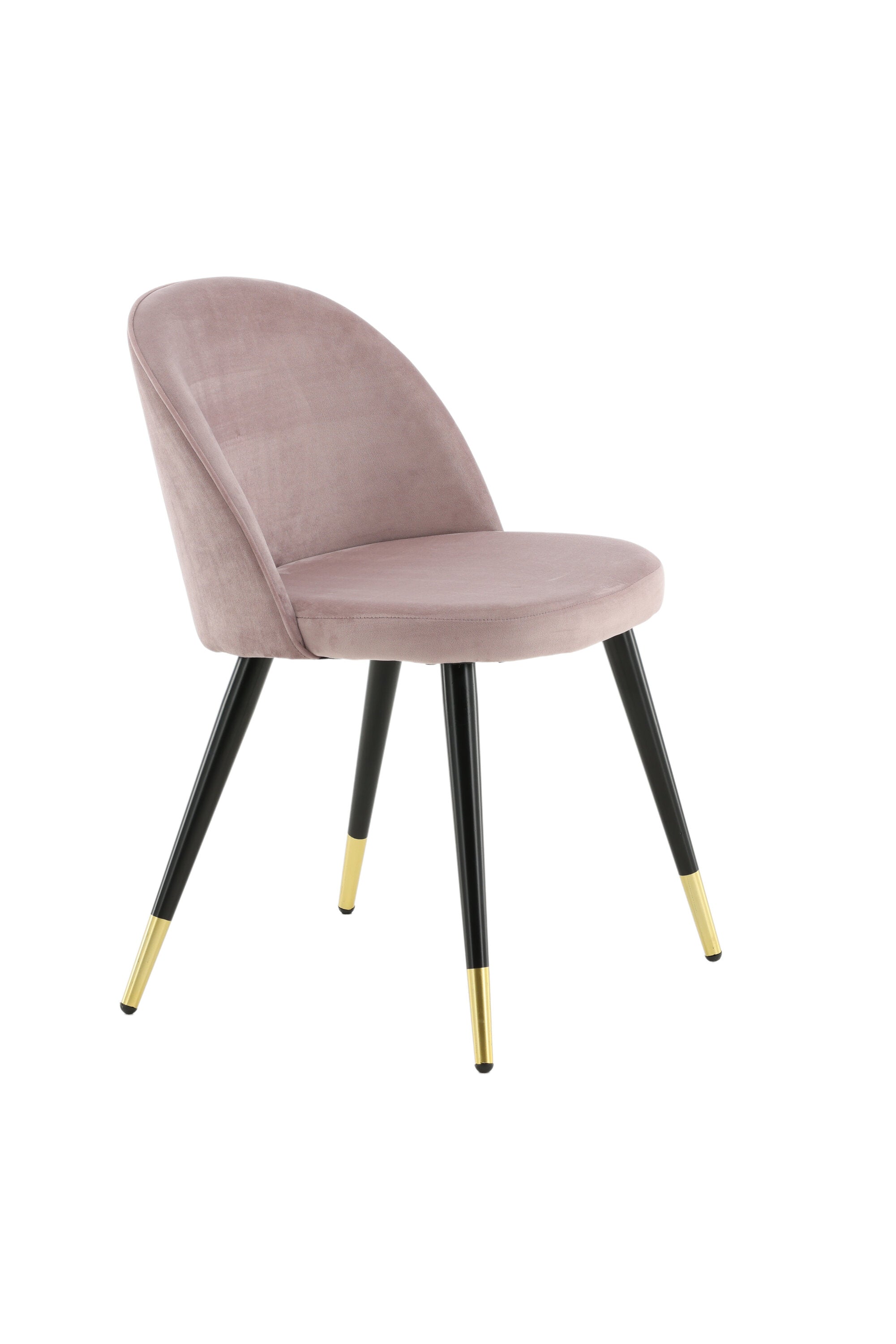 Velvet Stuhl in Altrosa präsentiert im Onlineshop von KAQTU Design AG. Schalenstuhl ist von Venture Home