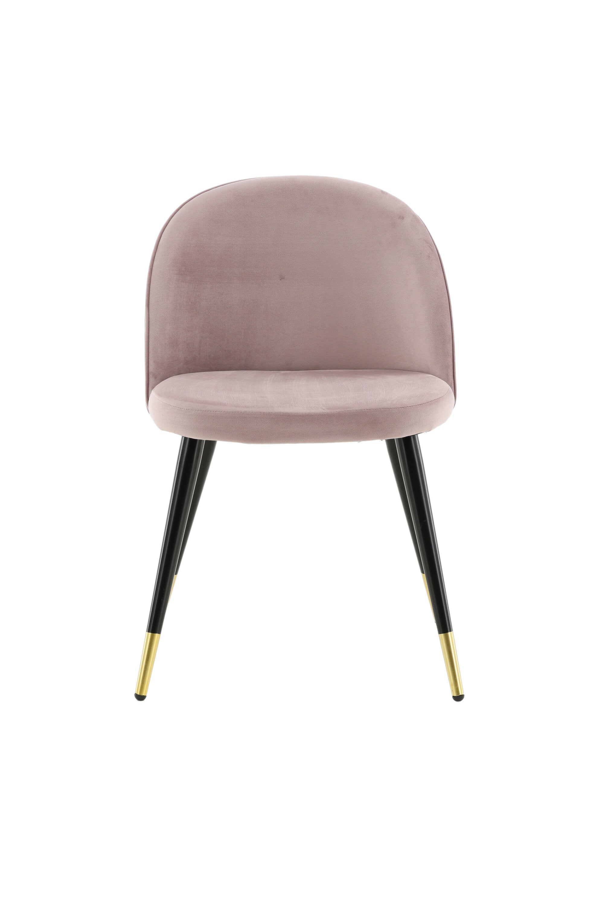 Velvet Stuhl in Altrosa präsentiert im Onlineshop von KAQTU Design AG. Schalenstuhl ist von Venture Home