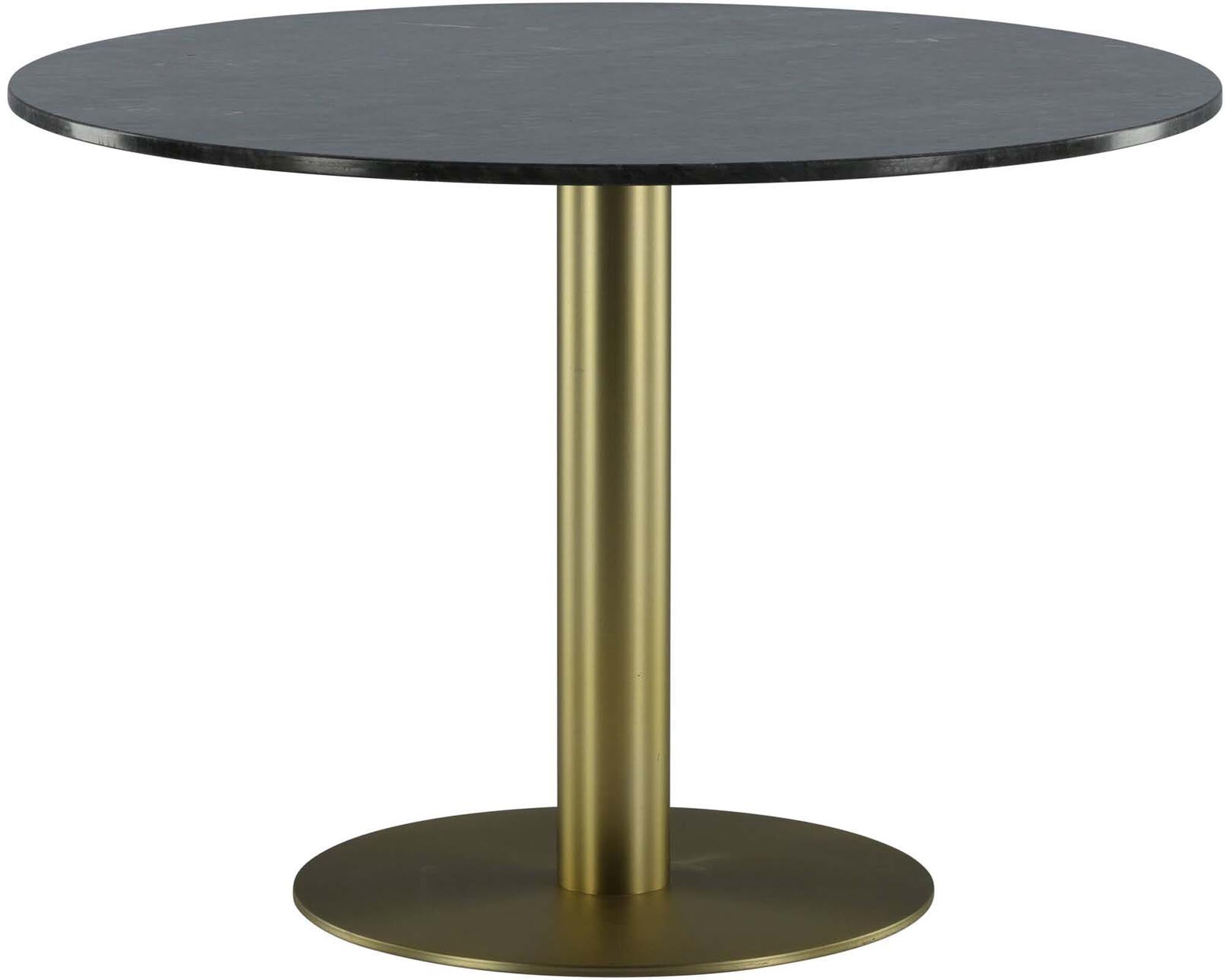 Estelle Tisch in Grau / Schwarz / Gold präsentiert im Onlineshop von KAQTU Design AG. Esstisch ist von Venture Home