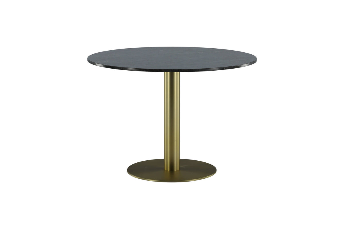 Estelle Tisch in Grau / Schwarz / Gold präsentiert im Onlineshop von KAQTU Design AG. Esstisch ist von Venture Home
