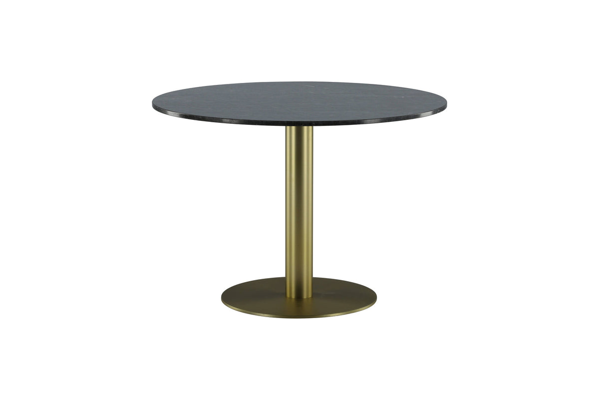 Estelle Tisch in Grau / Schwarz / Gold präsentiert im Onlineshop von KAQTU Design AG. Esstisch ist von Venture Home