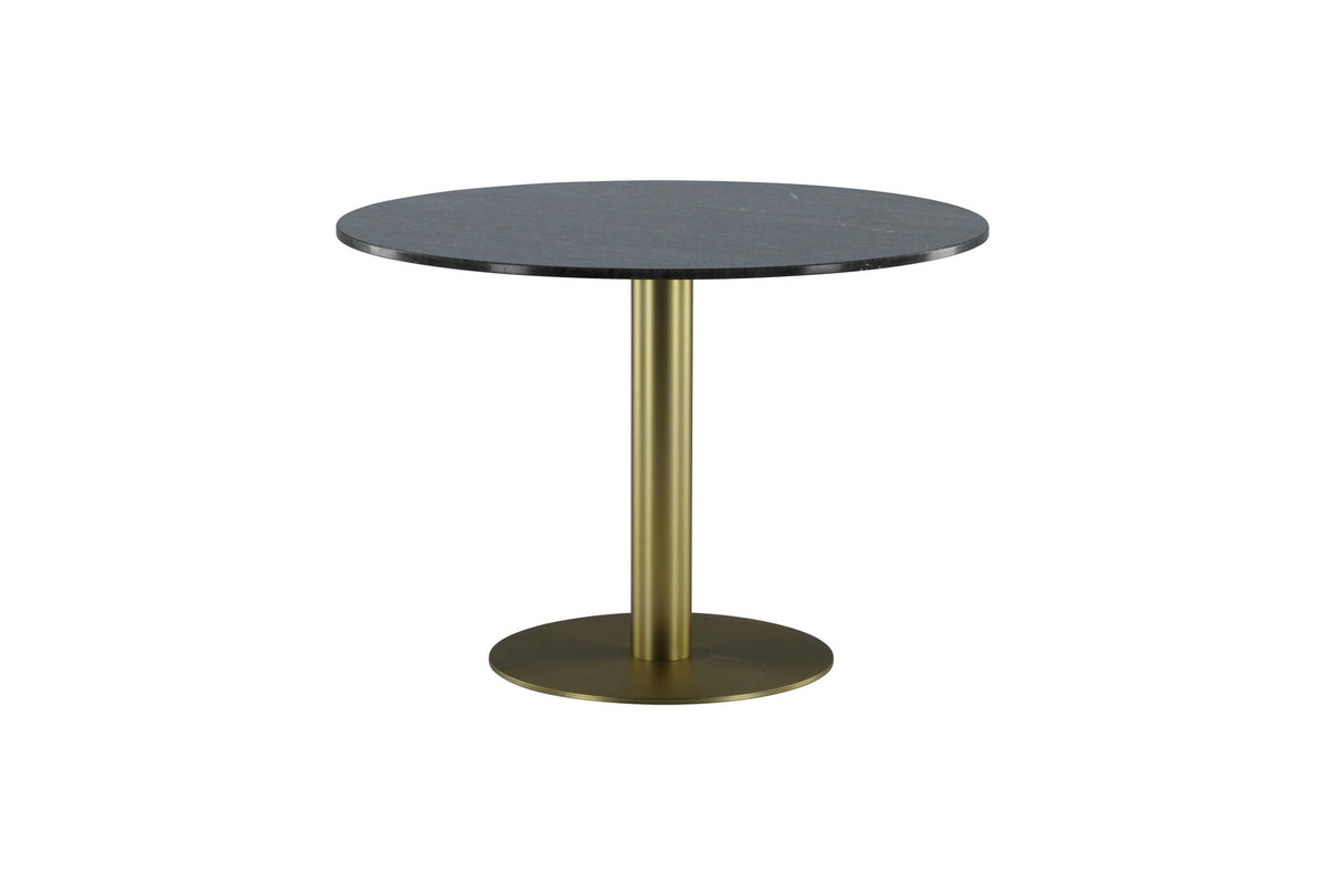 Estelle Tisch in Grau / Schwarz / Gold präsentiert im Onlineshop von KAQTU Design AG. Esstisch ist von Venture Home