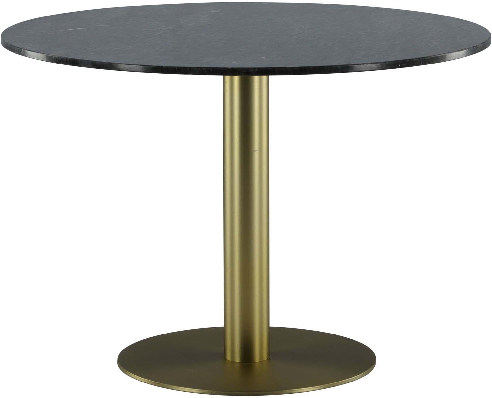 Estelle Tisch in Grau / Schwarz / Gold präsentiert im Onlineshop von KAQTU Design AG. Esstisch ist von Venture Home