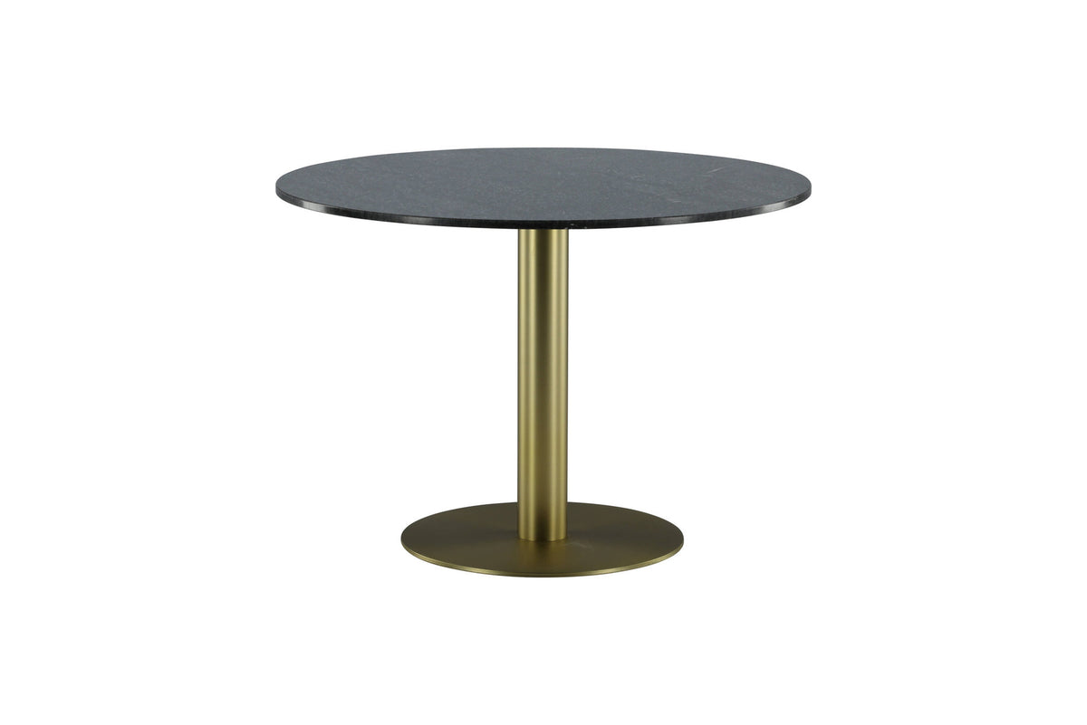 Estelle Tisch in Grau / Schwarz / Gold präsentiert im Onlineshop von KAQTU Design AG. Esstisch ist von Venture Home
