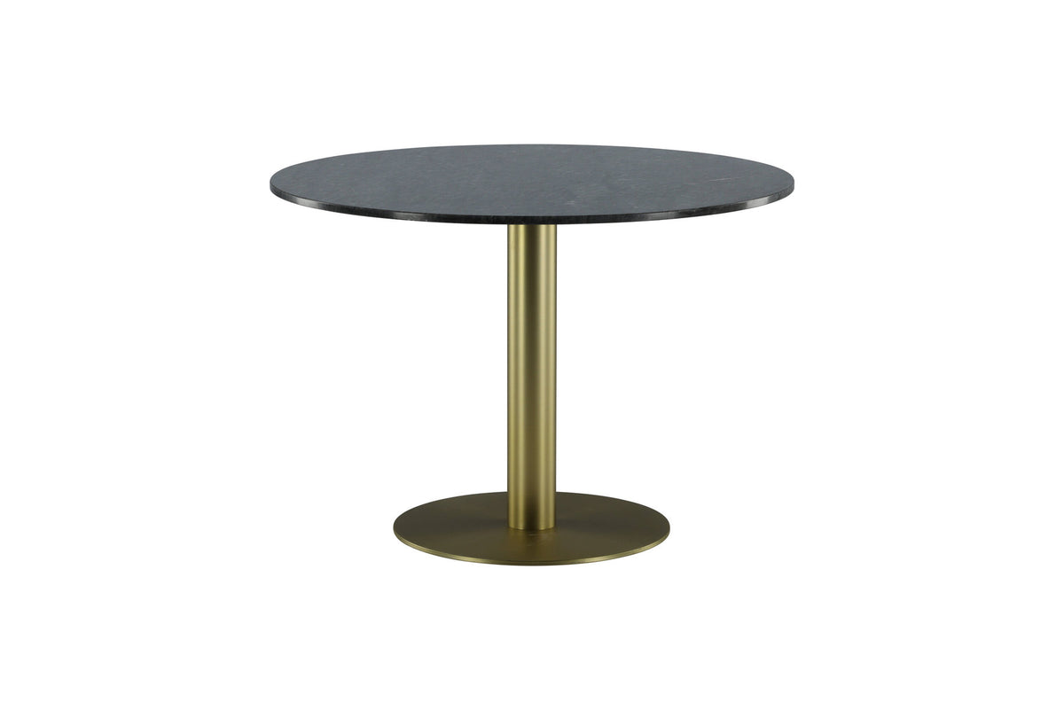 Estelle Tisch in Grau / Schwarz / Gold präsentiert im Onlineshop von KAQTU Design AG. Esstisch ist von Venture Home