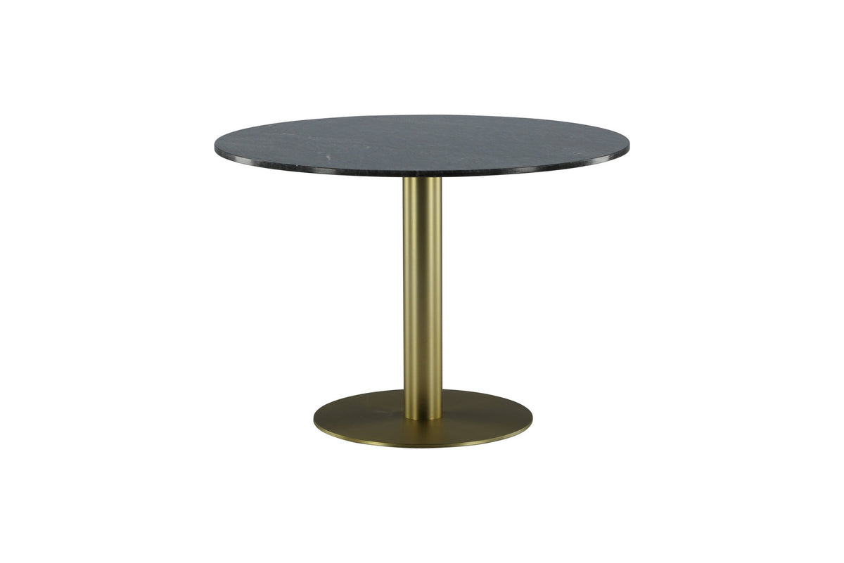 Estelle Tisch in Grau / Schwarz / Gold präsentiert im Onlineshop von KAQTU Design AG. Esstisch ist von Venture Home