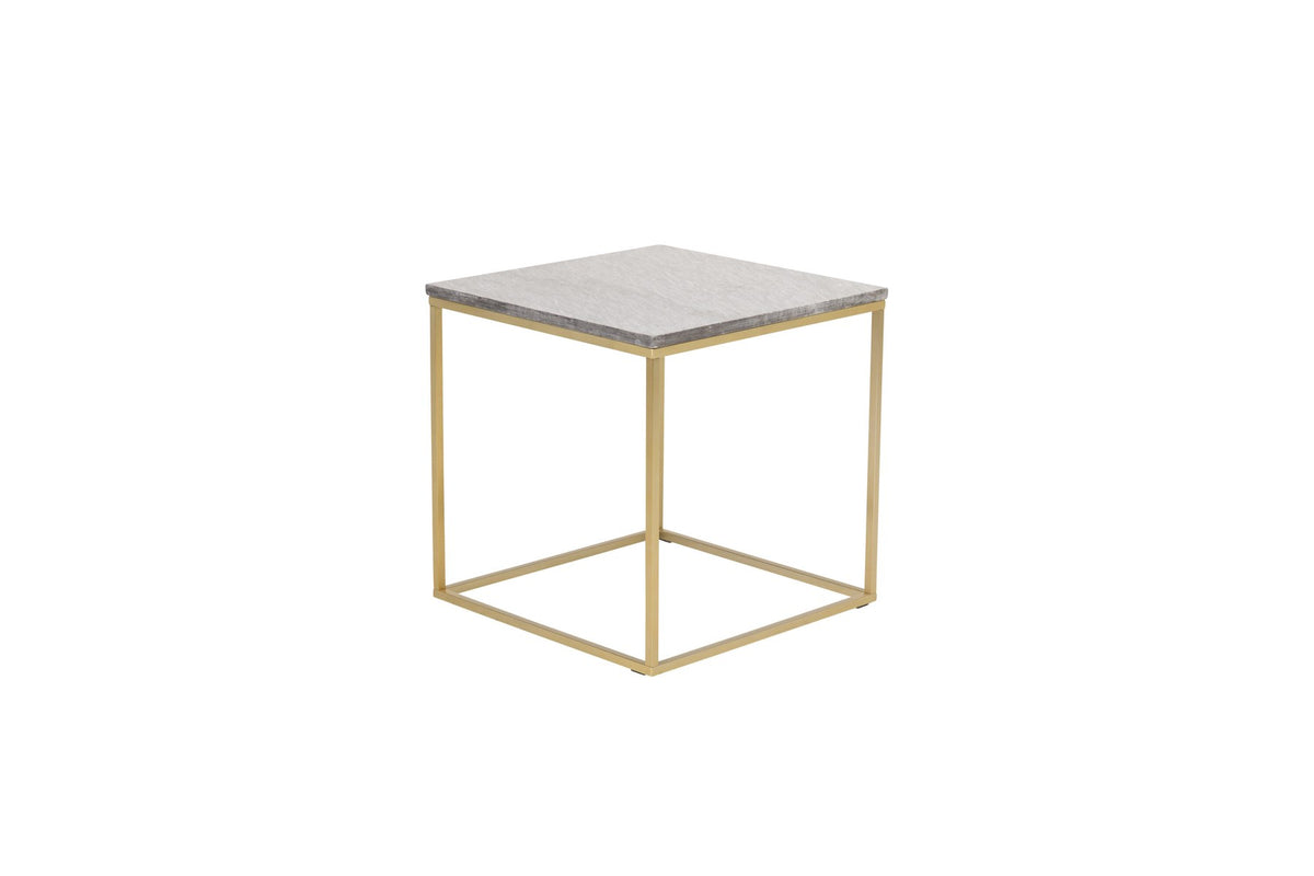 Estelle Beistelltisch in Grau / Gold präsentiert im Onlineshop von KAQTU Design AG. Beistelltisch ist von Venture Home