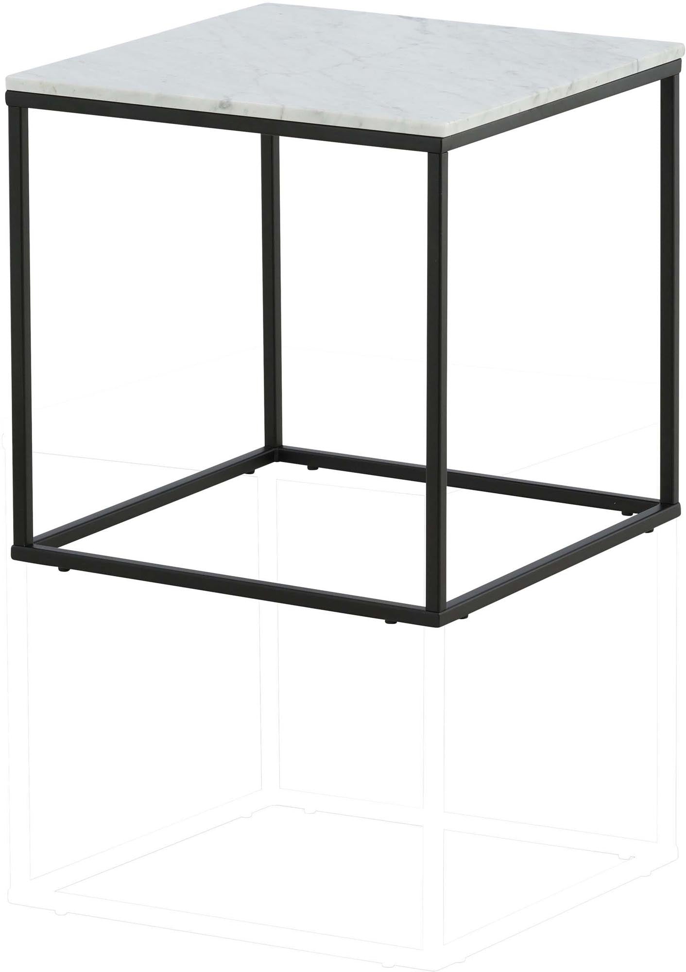 Estelle Beistelltisch in Weiss / Schwarz präsentiert im Onlineshop von KAQTU Design AG. Beistelltisch ist von Venture Home