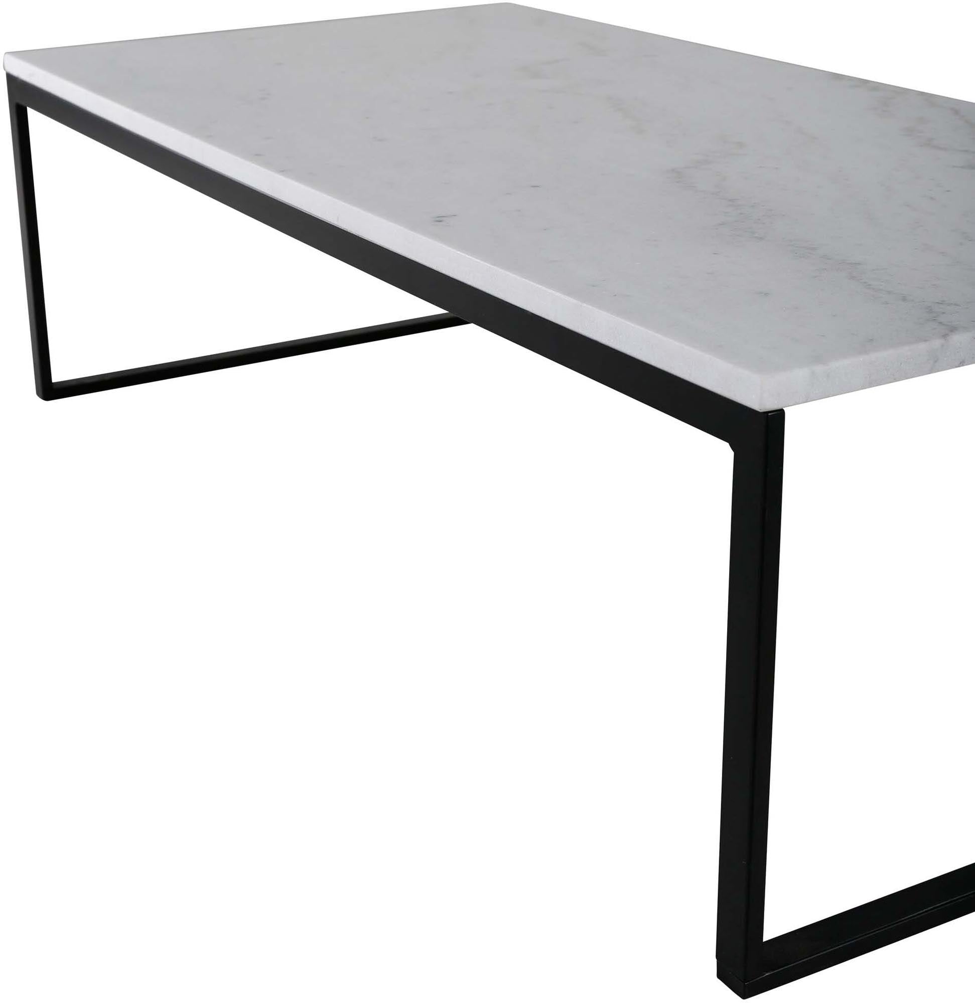 Estelle Beistelltisch in Weiss / Schwarz präsentiert im Onlineshop von KAQTU Design AG. Beistelltisch ist von Venture Home