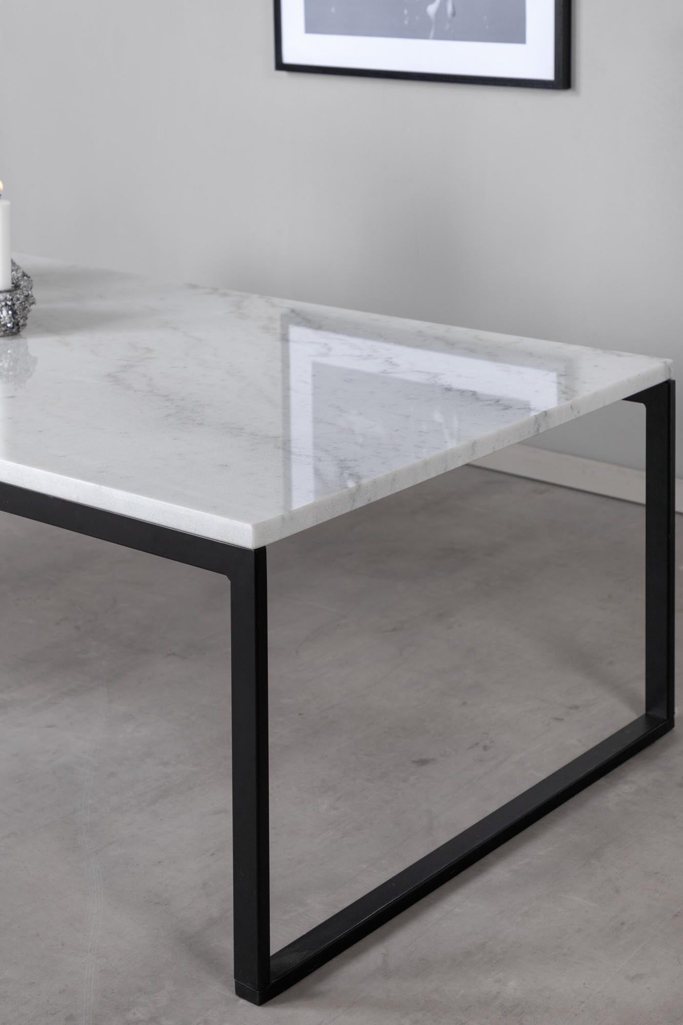 Estelle Beistelltisch in Weiss / Schwarz präsentiert im Onlineshop von KAQTU Design AG. Beistelltisch ist von Venture Home