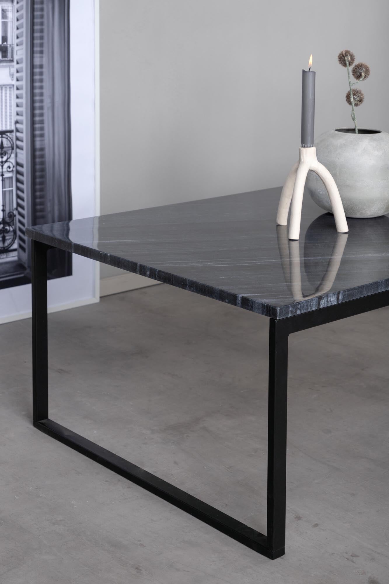 Estelle Beistelltisch in Graublau / Schwarz präsentiert im Onlineshop von KAQTU Design AG. Beistelltisch ist von Venture Home