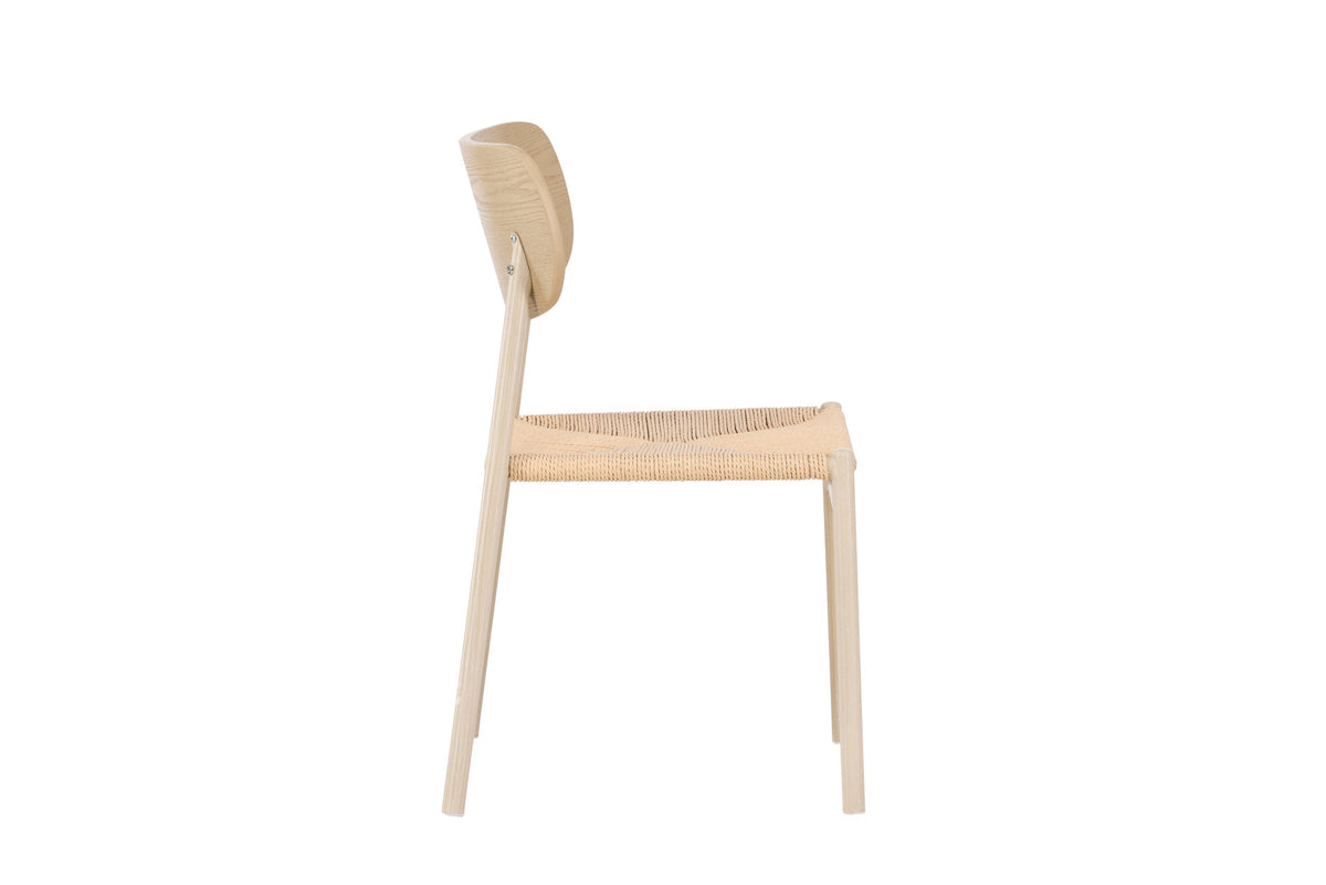 Polly Esszimmerstuhl in Tünche präsentiert im Onlineshop von KAQTU Design AG. Stuhl ist von Venture Home