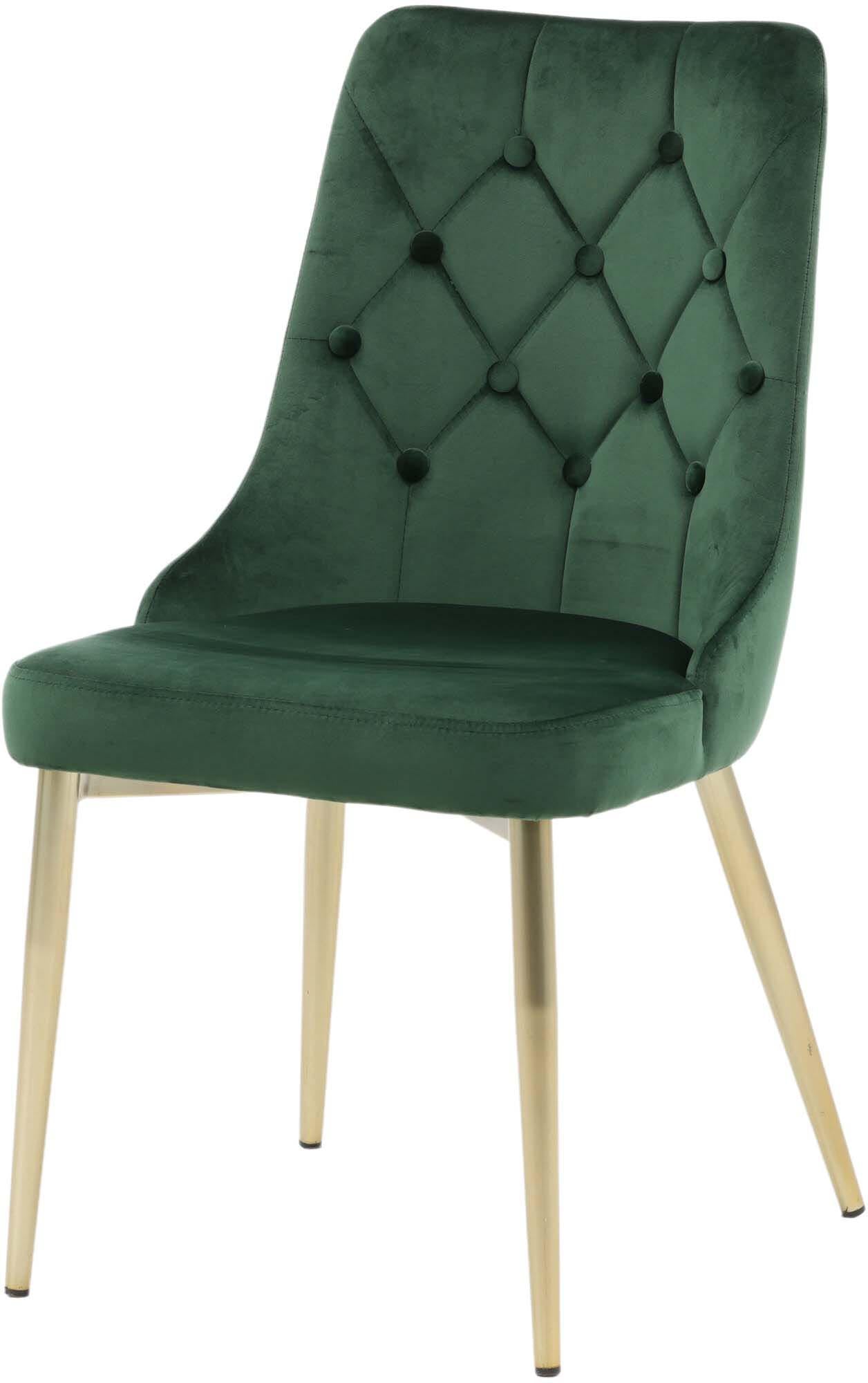 Luxuriöser Velvet Lyx Stuhl: Perfekte Mischung aus Design und Komfort.