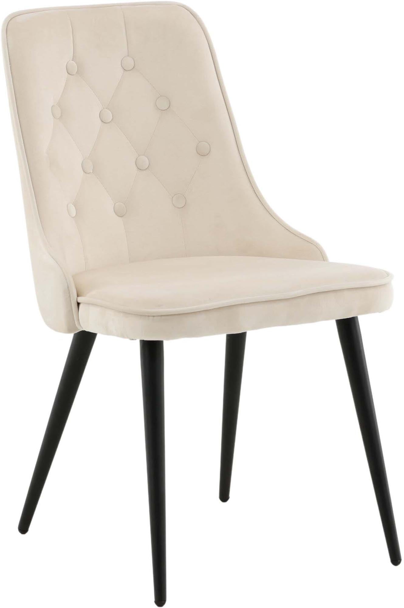 Luxuriöser Velvet Deluxe Stuhl von Venture Home: Hochwertige Materialien und stilvolles Design für einladende Esszimmer.