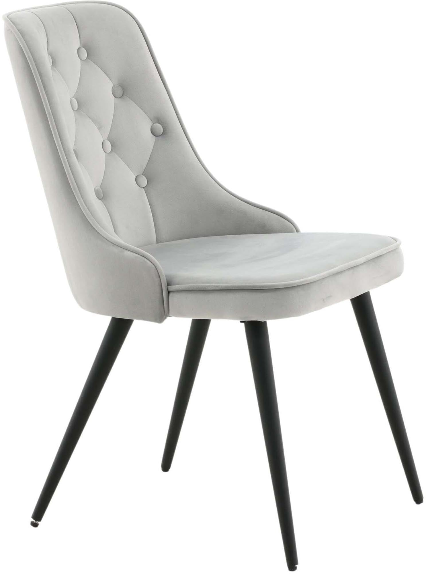 Stilvoller Velvet Deluxe Stuhl von Venture Home: Hochwertige Materialien und elegantes Design für einladende Esszimmer.