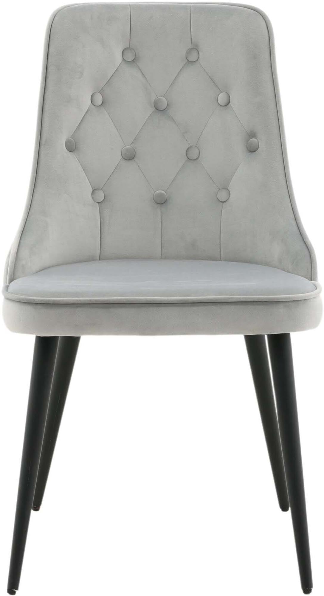 Verleihen Sie Ihrem Zuhause mit dem eleganten Velvet Deluxe Stuhl von Venture Home einen Hauch von Luxus und Komfort. Ideal für jedes Esszimmer.