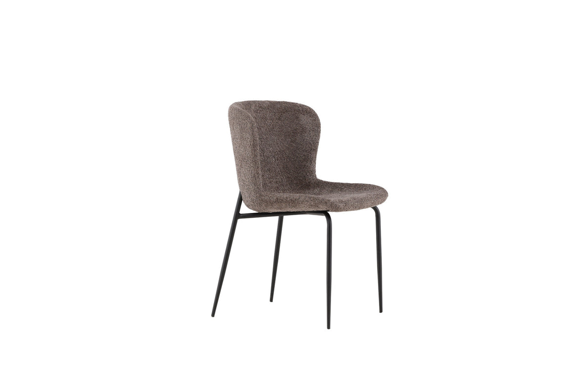 Modesto Stuhl in Braun präsentiert im Onlineshop von KAQTU Design AG. Stuhl ist von Venture Home