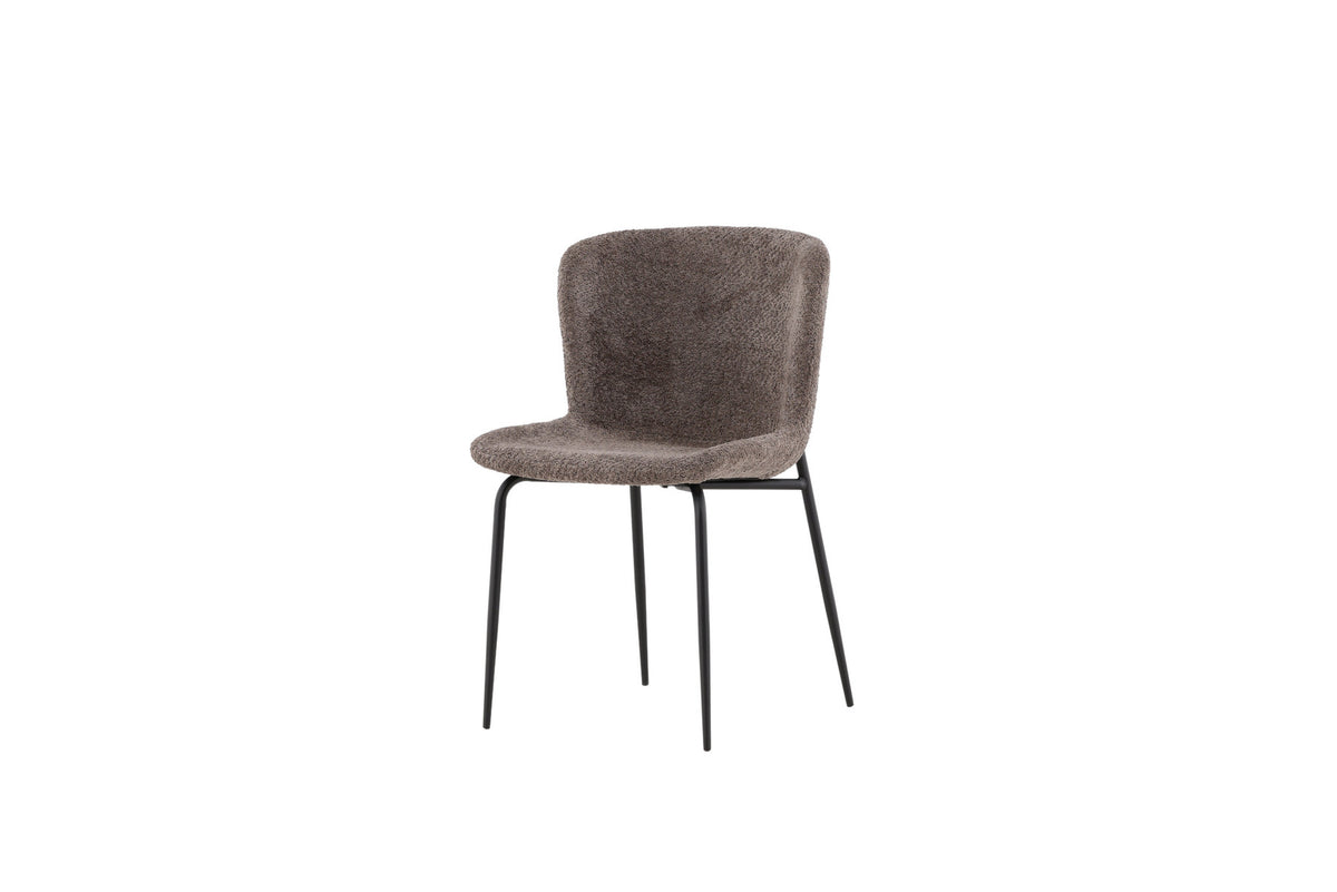 Modesto Stuhl in Braun präsentiert im Onlineshop von KAQTU Design AG. Stuhl ist von Venture Home