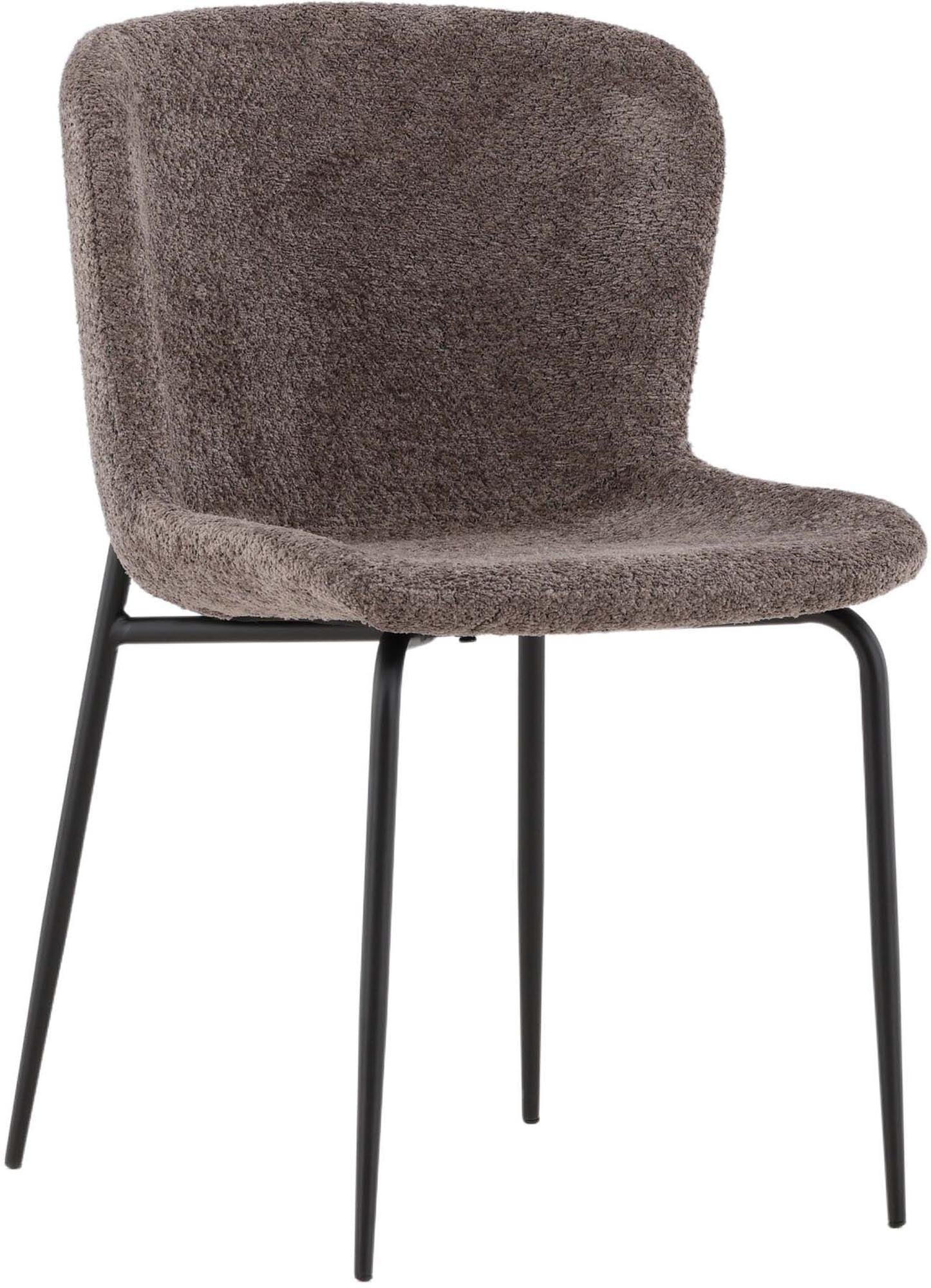 Modesto Stuhl in Dunkelgrau präsentiert im Onlineshop von KAQTU Design AG. Stuhl ist von Venture Home