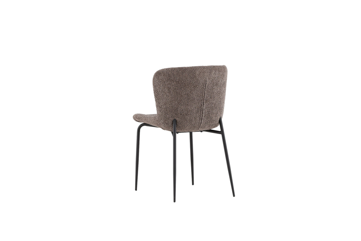 Modesto Stuhl in Braun präsentiert im Onlineshop von KAQTU Design AG. Stuhl ist von Venture Home