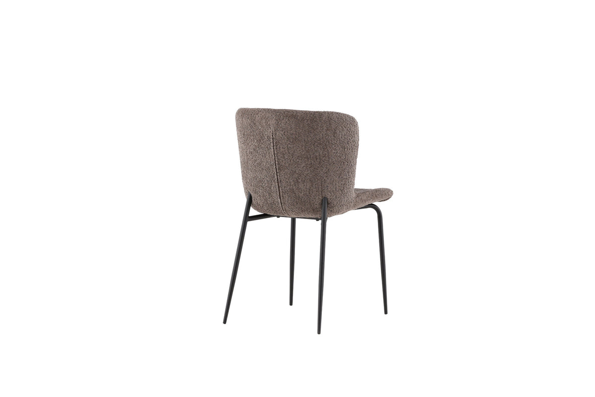 Modesto Stuhl in Braun präsentiert im Onlineshop von KAQTU Design AG. Stuhl ist von Venture Home