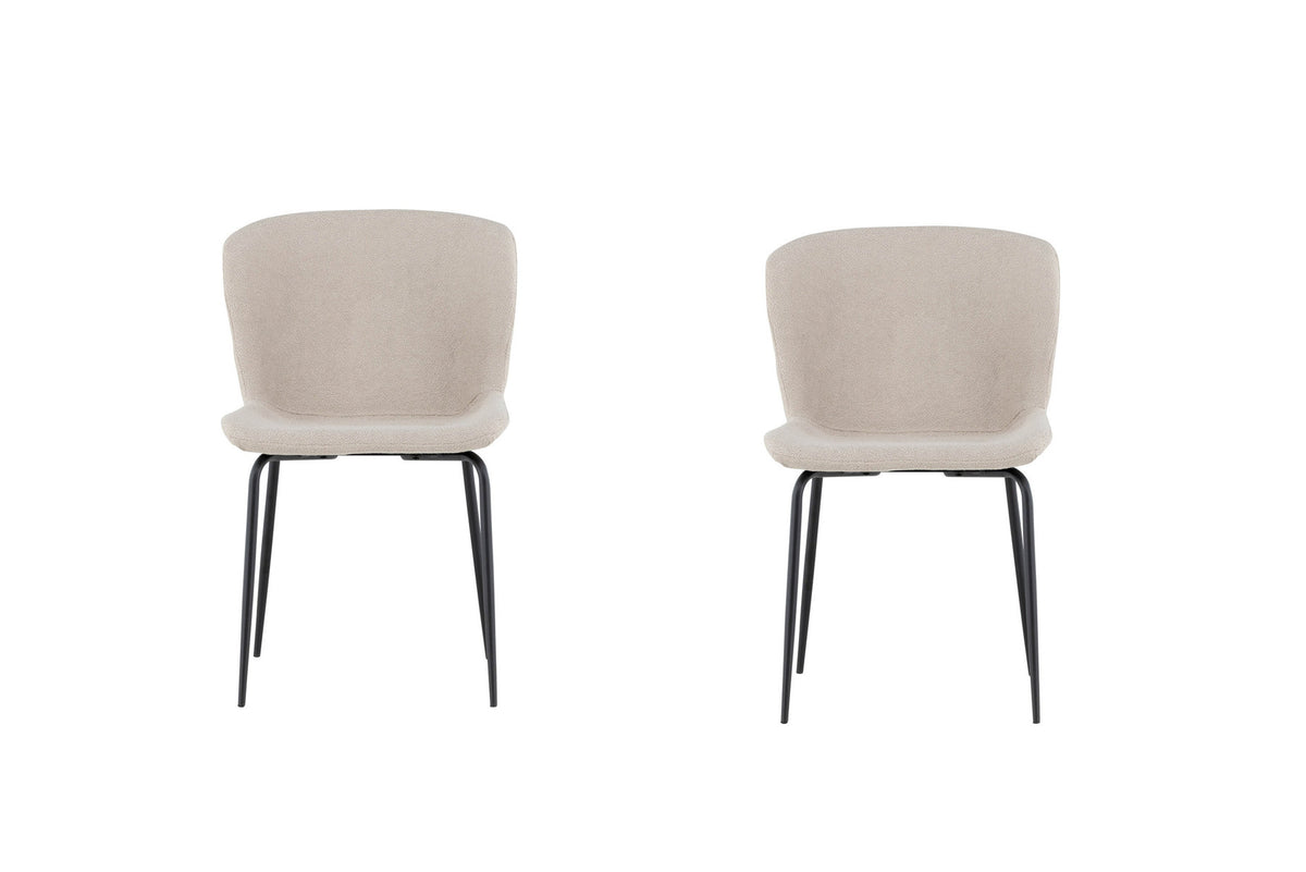 Modesto Stuhl in Beige präsentiert im Onlineshop von KAQTU Design AG. Stuhl ist von Venture Home