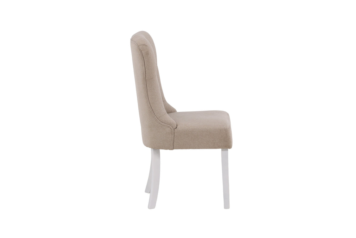 Vista Stuhl in Beige präsentiert im Onlineshop von KAQTU Design AG. Stuhl ist von Venture Home
