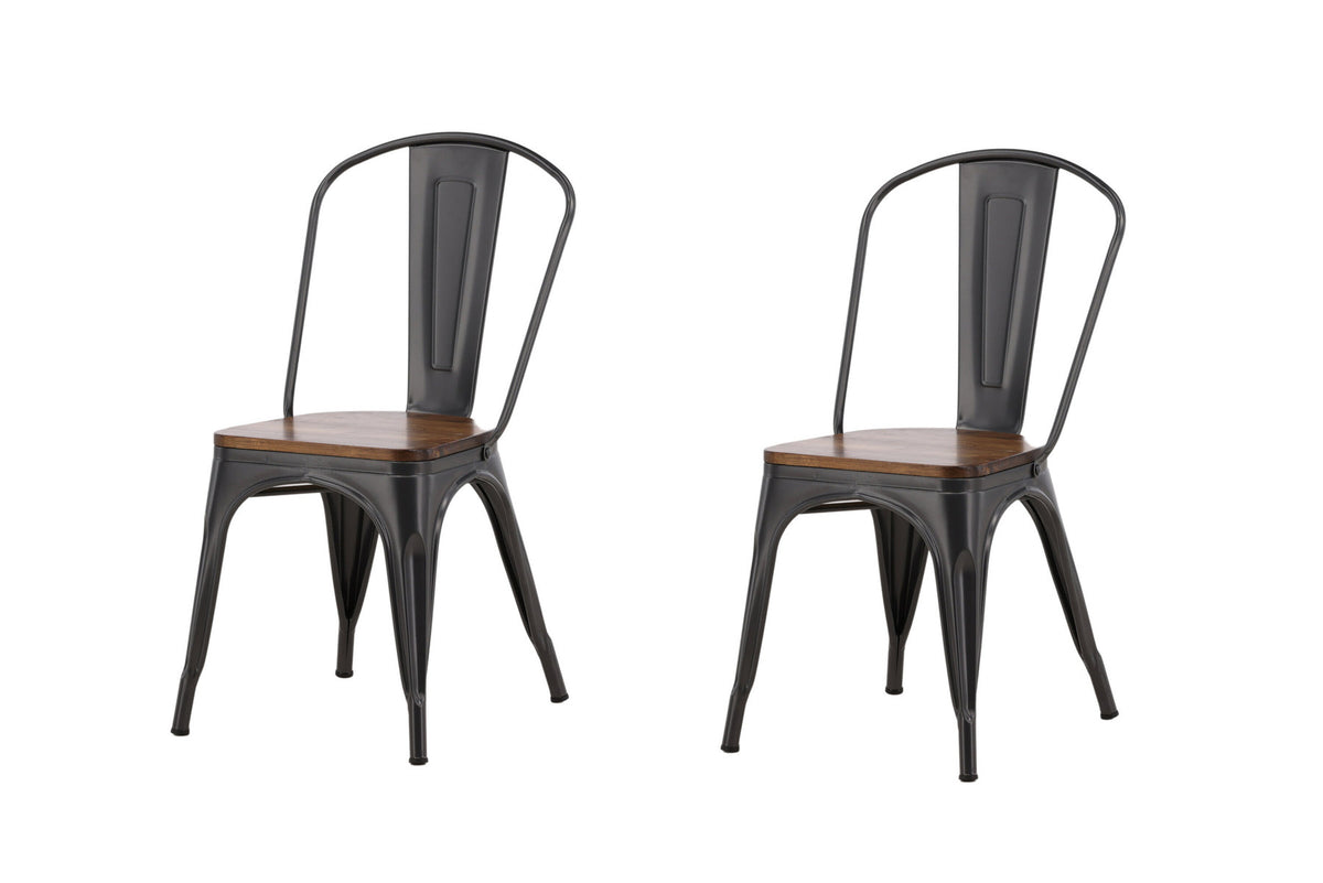 Tempe Stuhl in Nussbaum präsentiert im Onlineshop von KAQTU Design AG. Stuhl ist von Venture Home