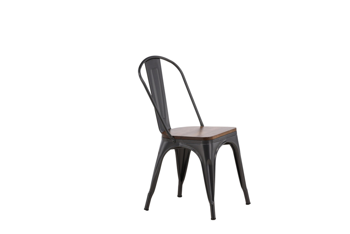 Tempe Stuhl in Nussbaum präsentiert im Onlineshop von KAQTU Design AG. Stuhl ist von Venture Home