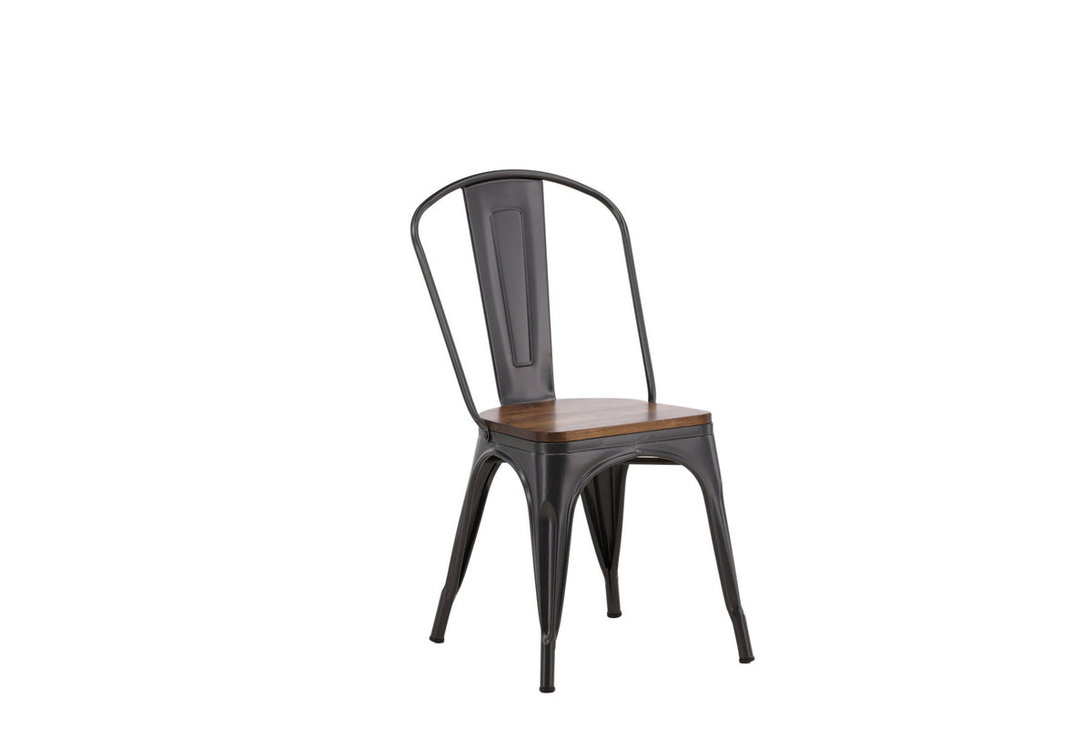 Tempe Stuhl in Nussbaum präsentiert im Onlineshop von KAQTU Design AG. Stuhl ist von Venture Home