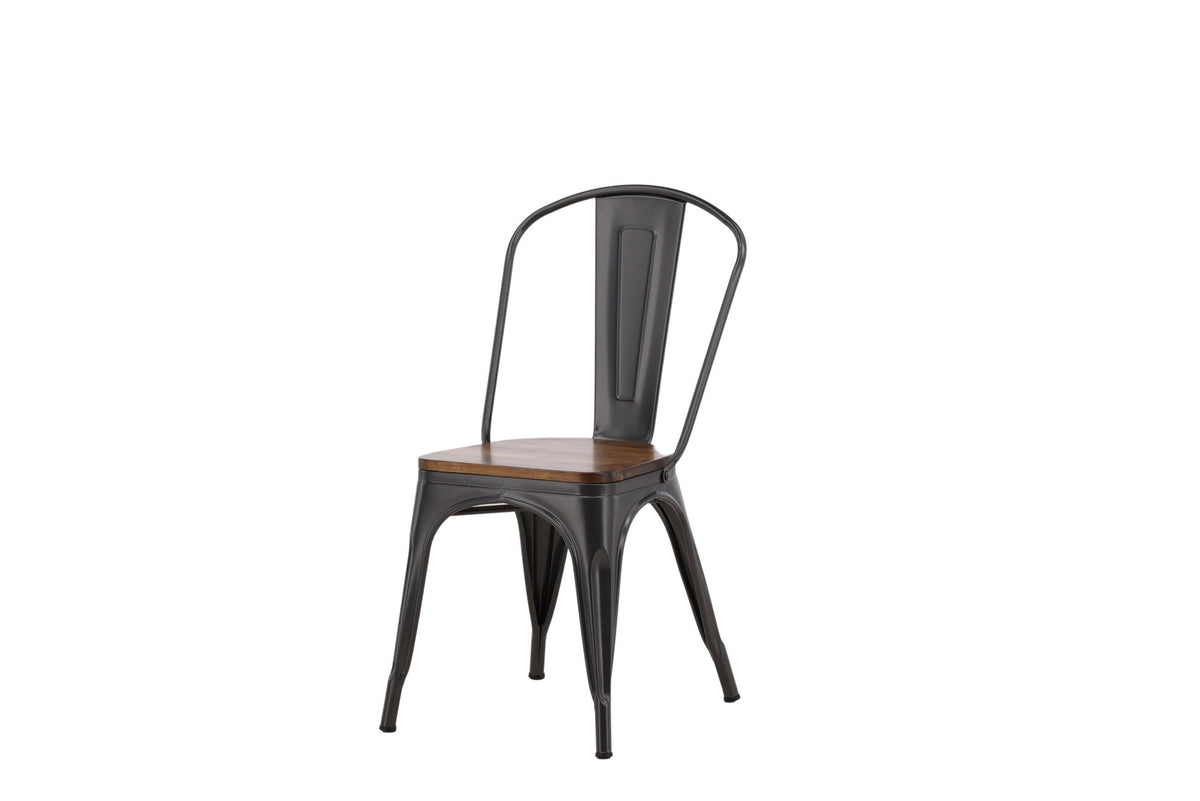 Tempe Stuhl in Nussbaum präsentiert im Onlineshop von KAQTU Design AG. Stuhl ist von Venture Home