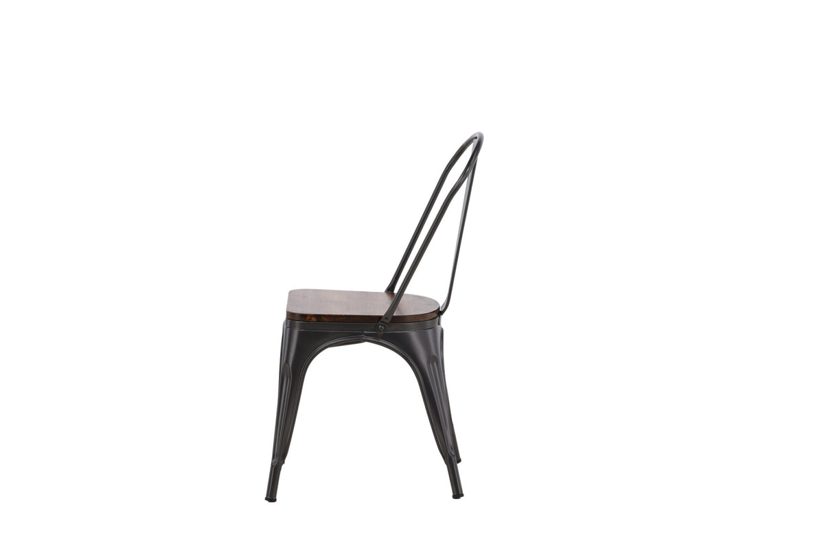 Tempe Stuhl in Nussbaum präsentiert im Onlineshop von KAQTU Design AG. Stuhl ist von Venture Home