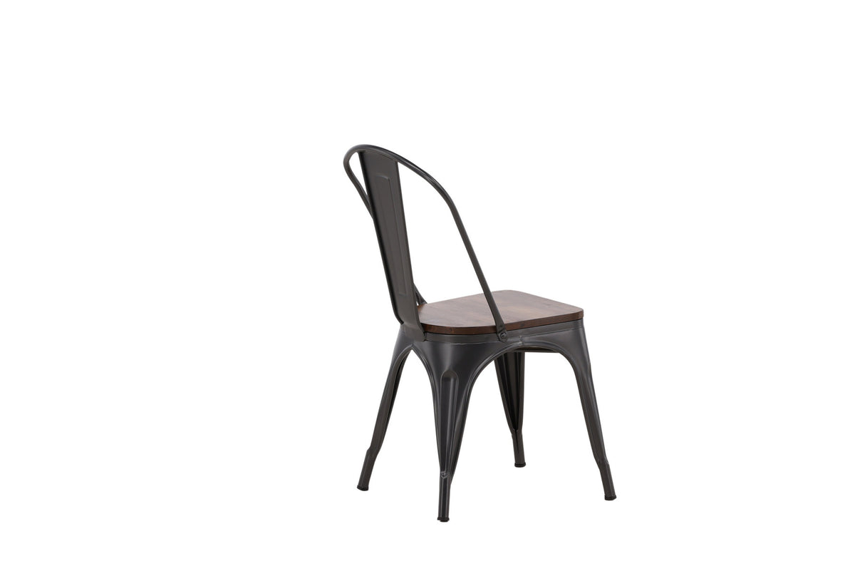 Tempe Stuhl in Nussbaum präsentiert im Onlineshop von KAQTU Design AG. Stuhl ist von Venture Home