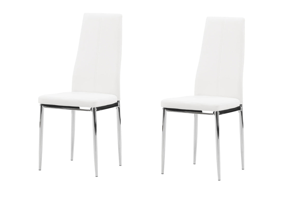 Pastill Stuhl in Weiss präsentiert im Onlineshop von KAQTU Design AG. Stuhl ist von Venture Home