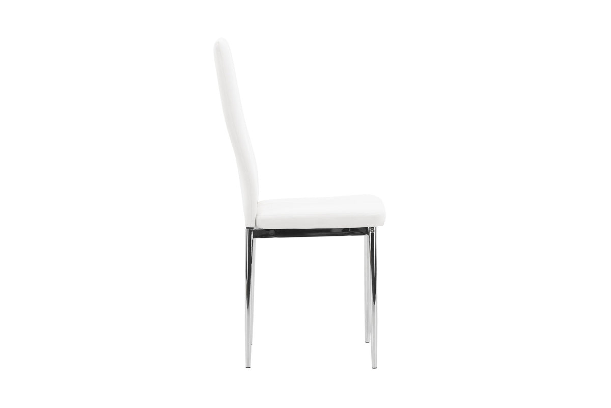Pastill Stuhl in Weiss präsentiert im Onlineshop von KAQTU Design AG. Stuhl ist von Venture Home