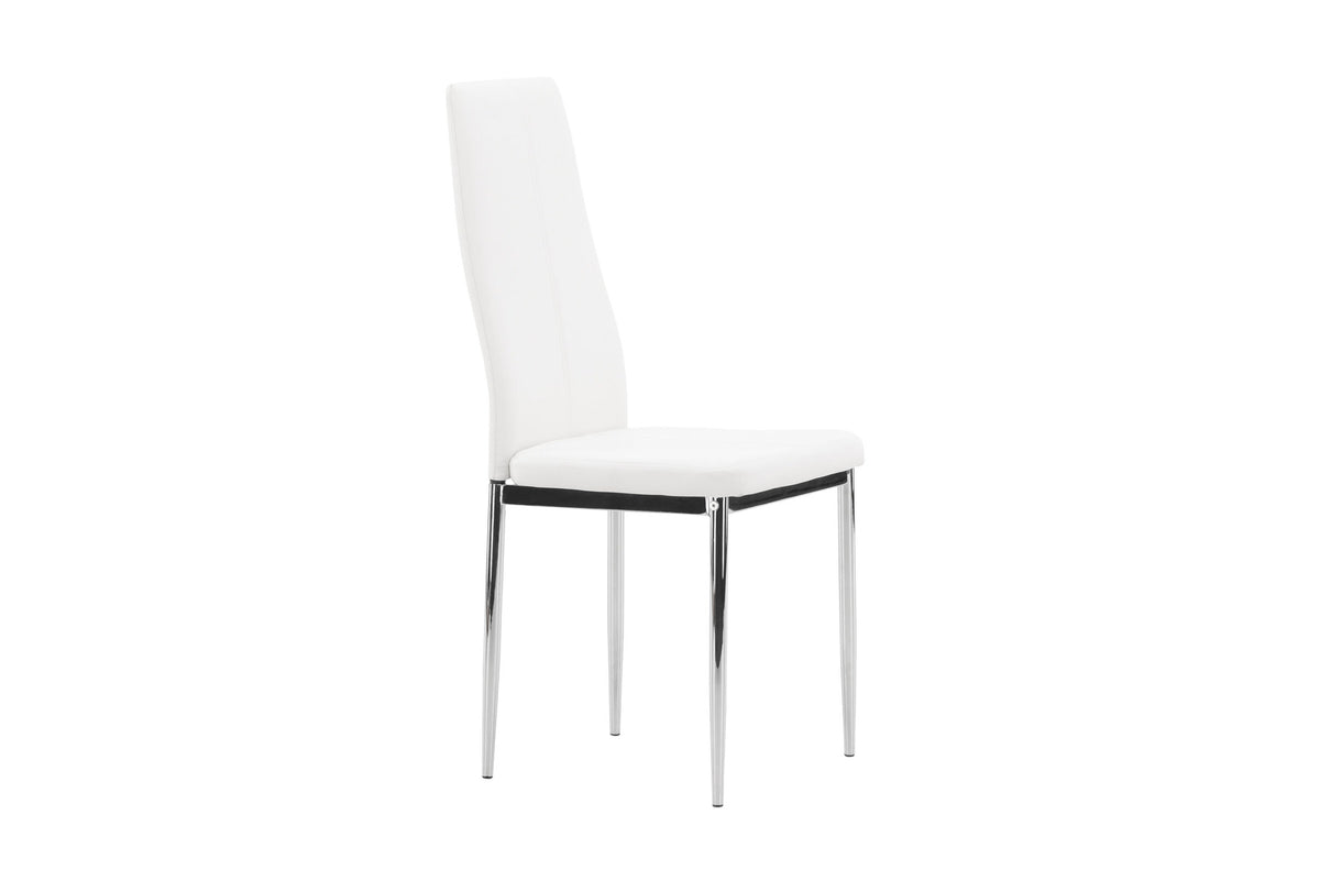 Pastill Stuhl in Weiss präsentiert im Onlineshop von KAQTU Design AG. Stuhl ist von Venture Home