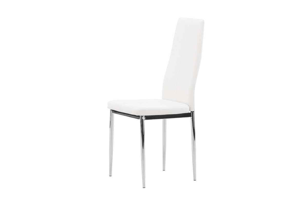 Pastill Stuhl in Weiss präsentiert im Onlineshop von KAQTU Design AG. Stuhl ist von Venture Home