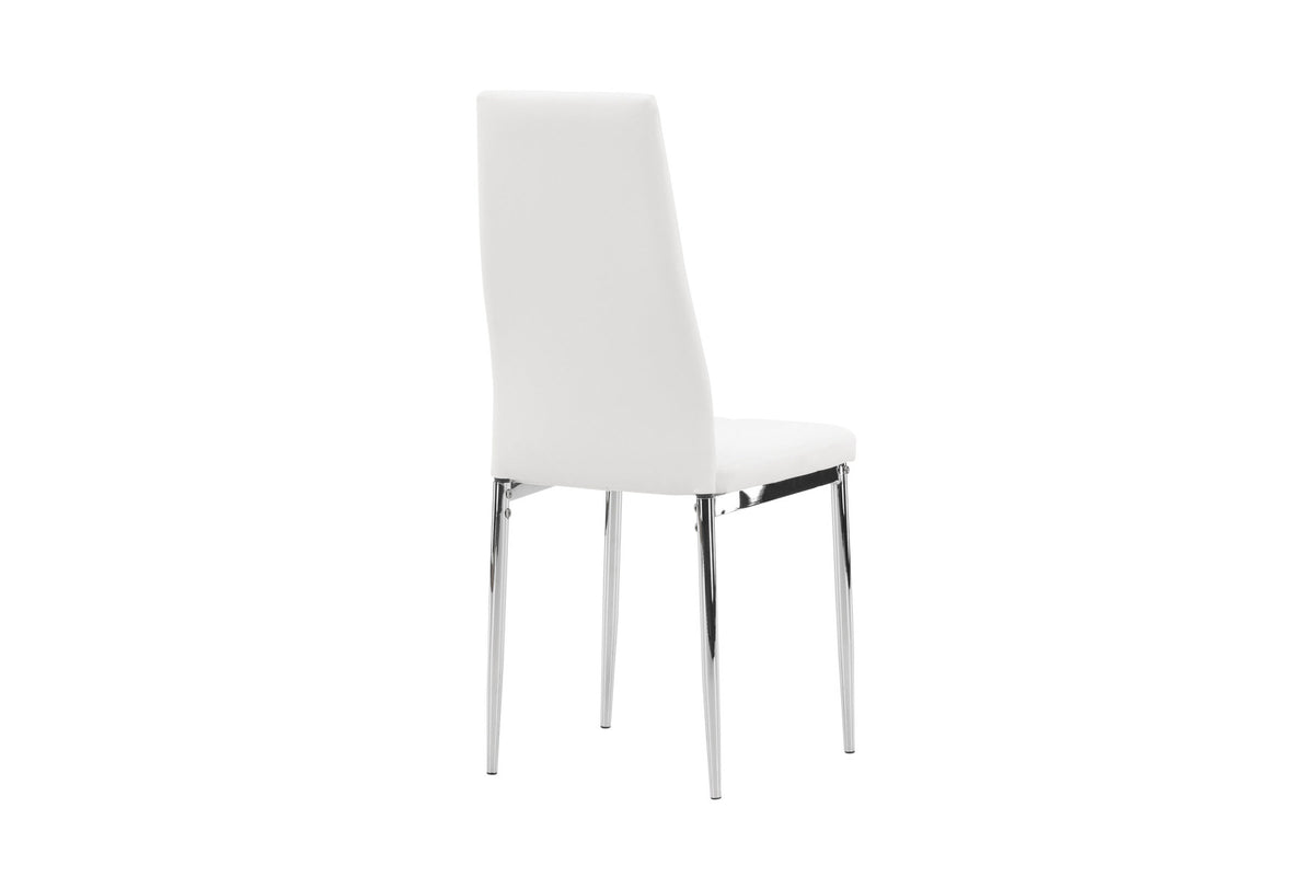 Pastill Stuhl in Weiss präsentiert im Onlineshop von KAQTU Design AG. Stuhl ist von Venture Home