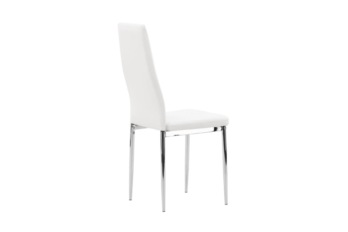 Pastill Stuhl in Weiss präsentiert im Onlineshop von KAQTU Design AG. Stuhl ist von Venture Home