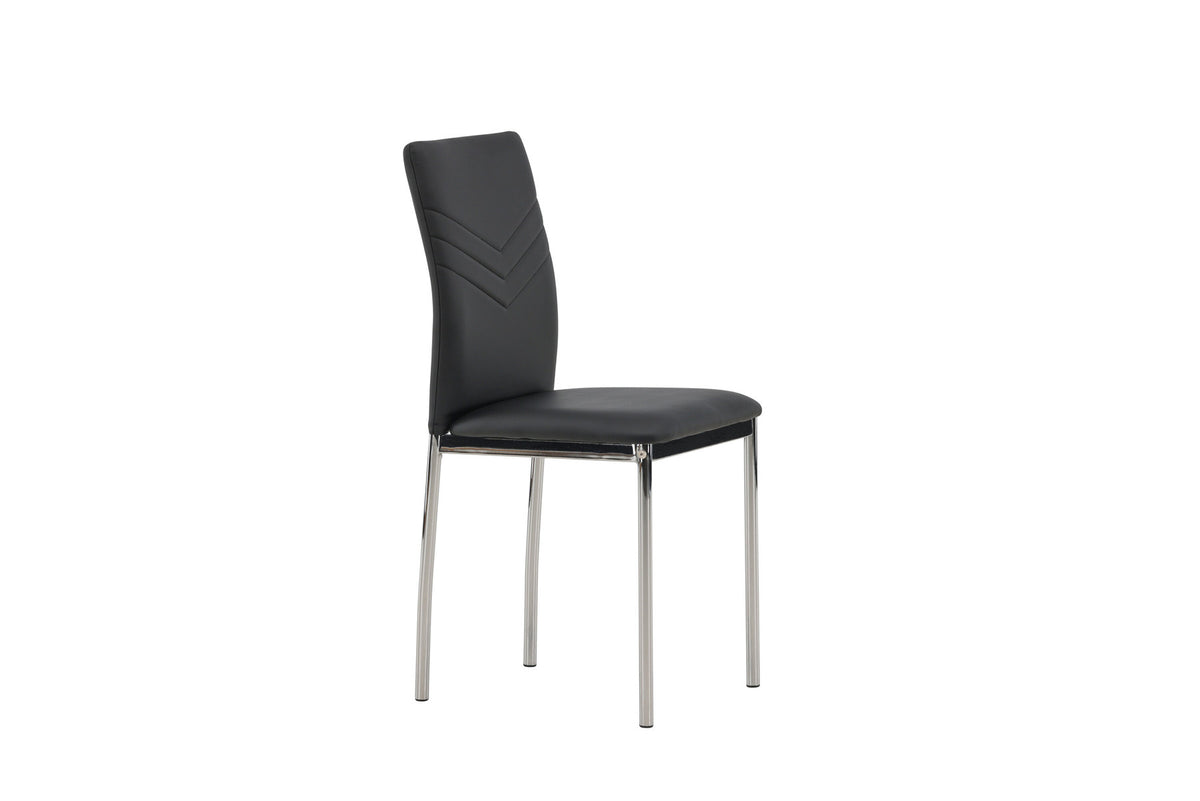 Lilienstuhl in Schwarz präsentiert im Onlineshop von KAQTU Design AG. Stuhl ist von Venture Home