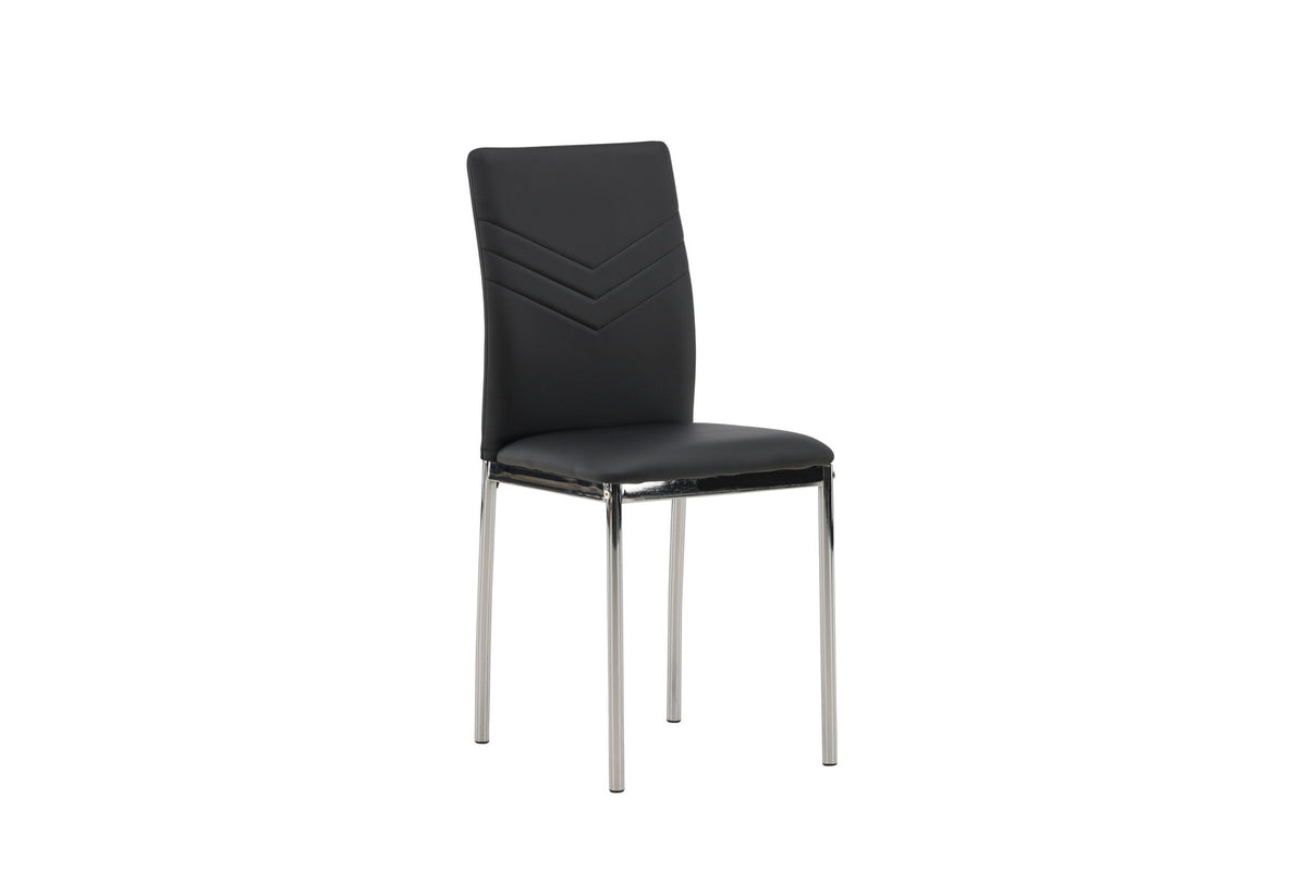 Lilienstuhl in Schwarz präsentiert im Onlineshop von KAQTU Design AG. Stuhl ist von Venture Home