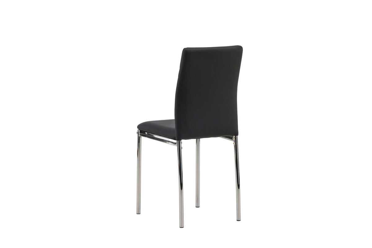 Lilienstuhl in Schwarz präsentiert im Onlineshop von KAQTU Design AG. Stuhl ist von Venture Home