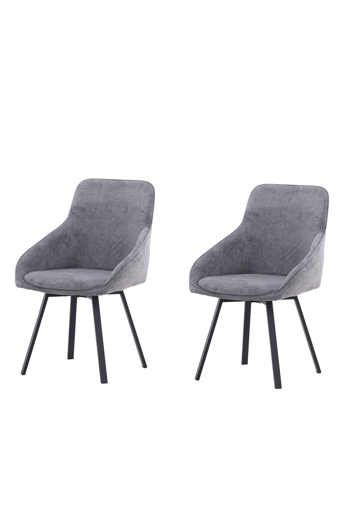 Rosie Stuhl in Grau präsentiert im Onlineshop von KAQTU Design AG. Stuhl mit Armlehne ist von Venture Home