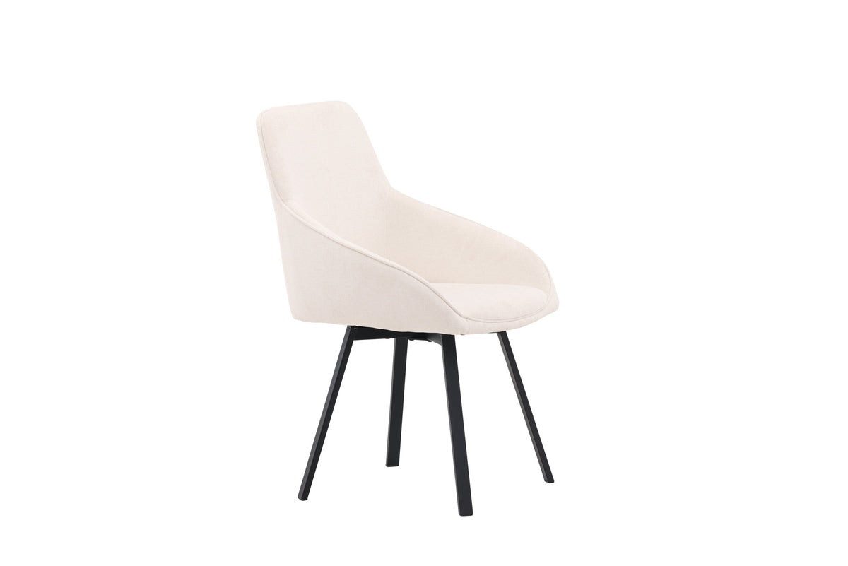 Rosie Drehstuhl in Beige präsentiert im Onlineshop von KAQTU Design AG. Drehstuhl ist von Venture Home