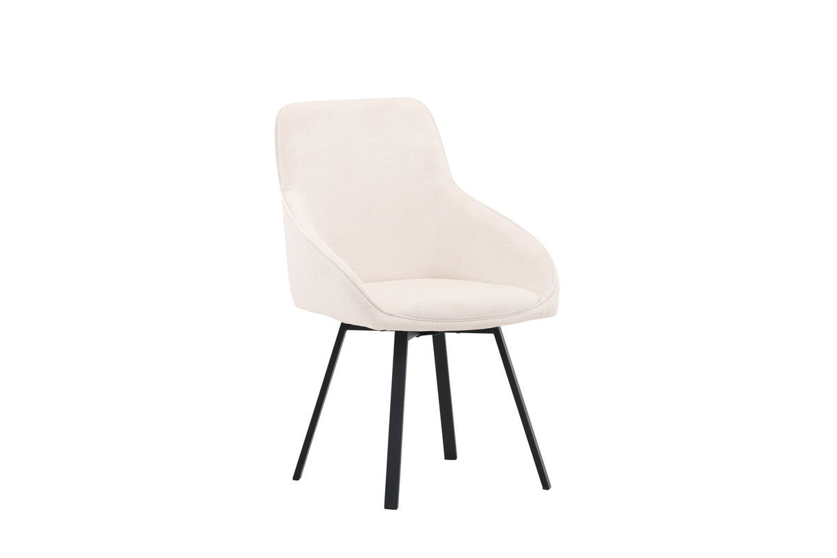 Rosie Drehstuhl in Beige präsentiert im Onlineshop von KAQTU Design AG. Drehstuhl ist von Venture Home